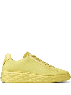 Jimmy Choo кроссовки Diamong Light Maxi/M на шнуровке, желтый