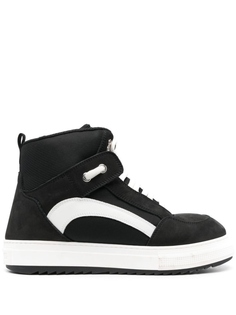 Dsquared2 высокие кроссовки, черный