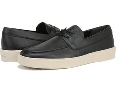 Лоферы Vince Todd Slip-On Casual Loafers, цвет Black Leather