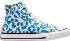 Кроссовки Converse Chuck Taylor All Star High GS Leopard Print, разноцветный