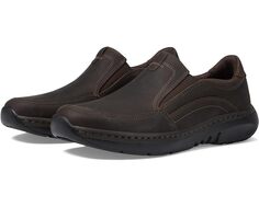 Лоферы Clarks Clarkspro Step, цвет Dark Brown Tumbled Leather
