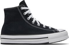 Кроссовки Converse Chuck Taylor All Star Lift Platform Canvas High GS Black, черный