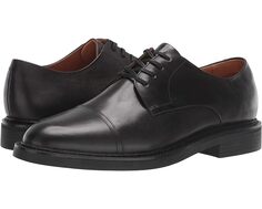 Оксфорды Polo Ralph Lauren Asher Cap Toe, цвет Black Calf Leather