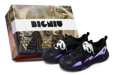 Кроссовки FILA Lifestyle Shoes Men Low-top Black Purple And White, фиолетовый