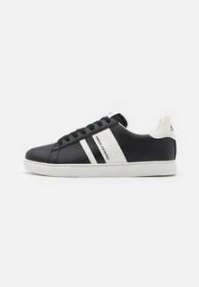 Низкие кроссовки LACE UP Armani Exchange, черный/белый