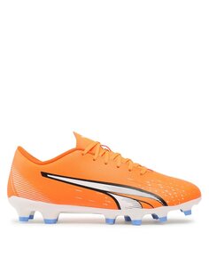 Футбольные бутсы Puma, оранжевый