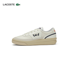Кроссовки мужские Lacoste на шнуровке, белый / темно-синий