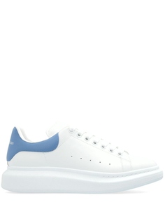 Alexander McQueen большие кожаные кроссовки, белый