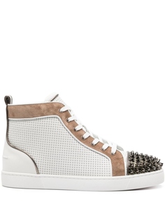 Christian Louboutin кеды Louis со вставками, белый