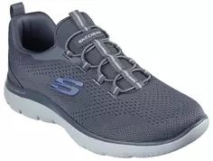 Слипоны Skechers "SUMMITS-TALLO", слипоны, повседневная обувь, кроссовки для скольжения, серый