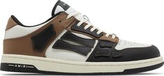 Кроссовки Amiri Skel Top Low Black Brown, коричневый