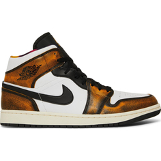 Кроссовки Nike Air Jordan 1 Mid SE, черный