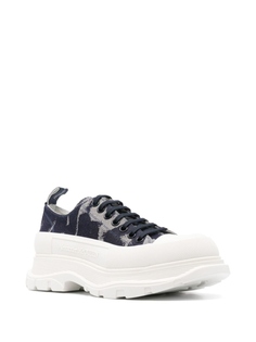 Alexander McQueen кроссовки Tread Slick, синий