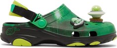 Кроссовки Ron English x All-Terrain Clog Area 54 - Green Galaxy, зеленый Crocs