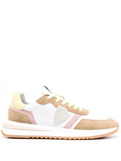 Кроссовки Philippe Model With Logo Patch, белый/бежевый