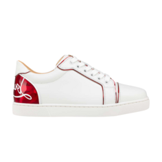 Кроссовки Christian Louboutin Fun Vieira White Psychic Red, белый