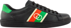 Кроссовки Gucci Ace Interlocking G - Black, черный