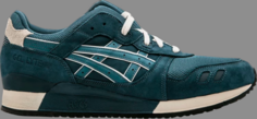 Кроссовки ronnie fieg x gel lyte 3 navy aqua Asics, синий
