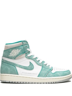 Высокие кроссовки Air 1 Retro High OG Jordan, зеленый