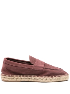 Lardini замшевые эспадрильи, фиолетовый