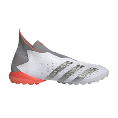 Кроссовки Adidas Predator Freak+ TF, белый