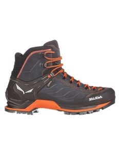 Сапоги Salewa Wander MTN TRAINER MID GTX, цвет Asphalt/Fluo Orange