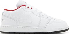 Кроссовки Air Jordan 1 Low GS White Gym, белый
