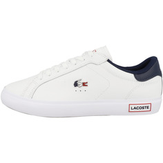 Низкие кроссовки Lacoste low Powercourt TRI22 1 SMA Leather, белый