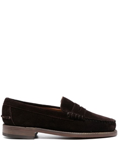 Sebago пенни-лоферы с закругленным носком, коричневый