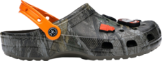 Кроссовки Luke Combs x Classic Clog Realtree Camo, зеленый Crocs