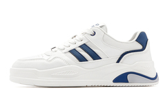 Кроссовки TRUMPPIPE Skateboarding Shoes Men Low-top, белый/черный