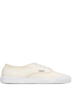 Saint Laurent кеды из канваса, белый