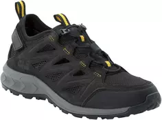 Кроссовки Jack Wolfskin "WOODLAND 2 HYBRID LOW M", цвет Phantom-Burly-Yellow-Xt
