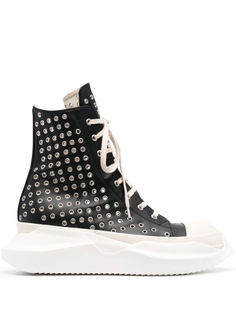 Rick Owens DRKSHDW высокие кеды Abstract, черный