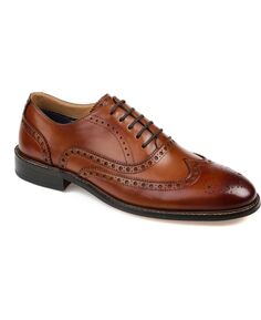 Мужские оксфорды franklin wingtip Thomas & Vine