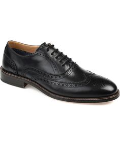 Мужские оксфорды franklin wingtip Thomas & Vine, черный