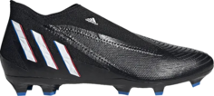 Бутсы Adidas Predator Edge.3 Laceless FG Edge of Darkness, черный