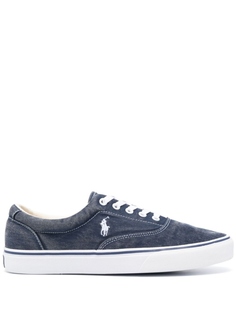 Polo Ralph Lauren кроссовки с логотипом, синий