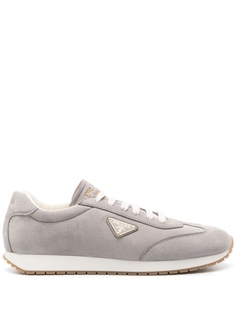Prada кроссовки Rank, серый