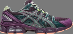 Кроссовки brain dead x gel nimbus 9 nightshade Asics, фиолетовый