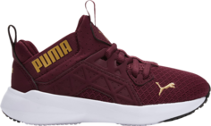 Кроссовки Puma Soft Enzo NXT Little Kid Aubergine Team Gold, красный
