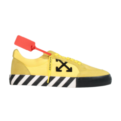 Кроссовки Off-White Vulc Low Yellow, желтый