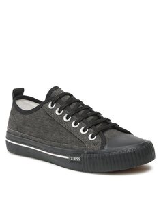 Кроссовки из ткани Guess, черный