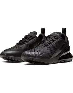 Кроссовки Nike Air Max 270 тройного черного цвета