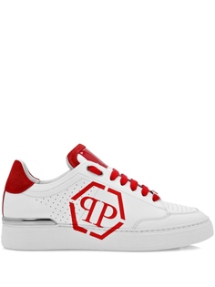 Philipp Plein кеды Lo-Top, белый