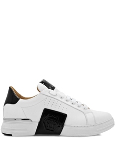 Philipp Plein кеды с логотипом Hexagon, белый