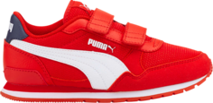 Кроссовки Puma ST Runner v3 Mesh V Little Kid High Risk Red, красный