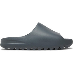 Слайды Adidas Yeezy Slate Grey, темно-серый