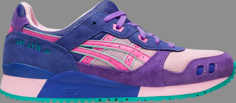 Кроссовки gel lyte 3 og cotton candy bubblegum Asics, фиолетовый