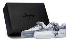 Кроссовки Nike Air Force 1 Skateboard Shoes Men Low-Top White, белый